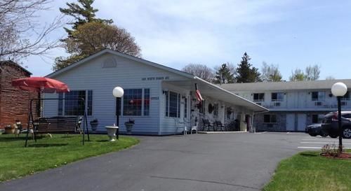 Lighthouse View Motel Mackinaw Stadt Exterior foto